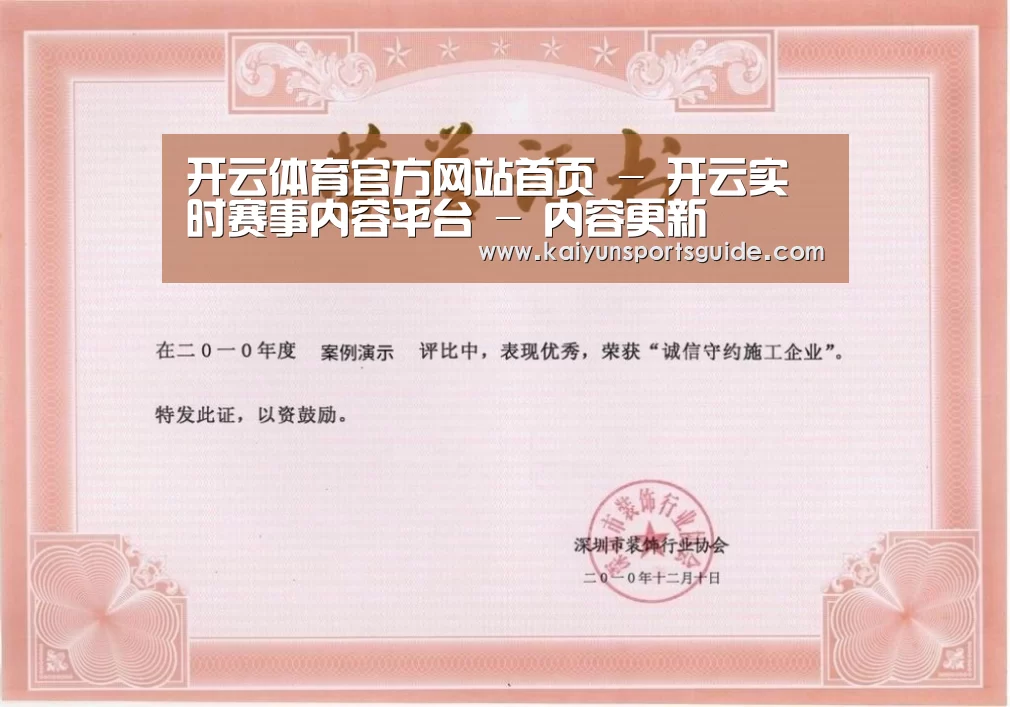 荣誉证书二